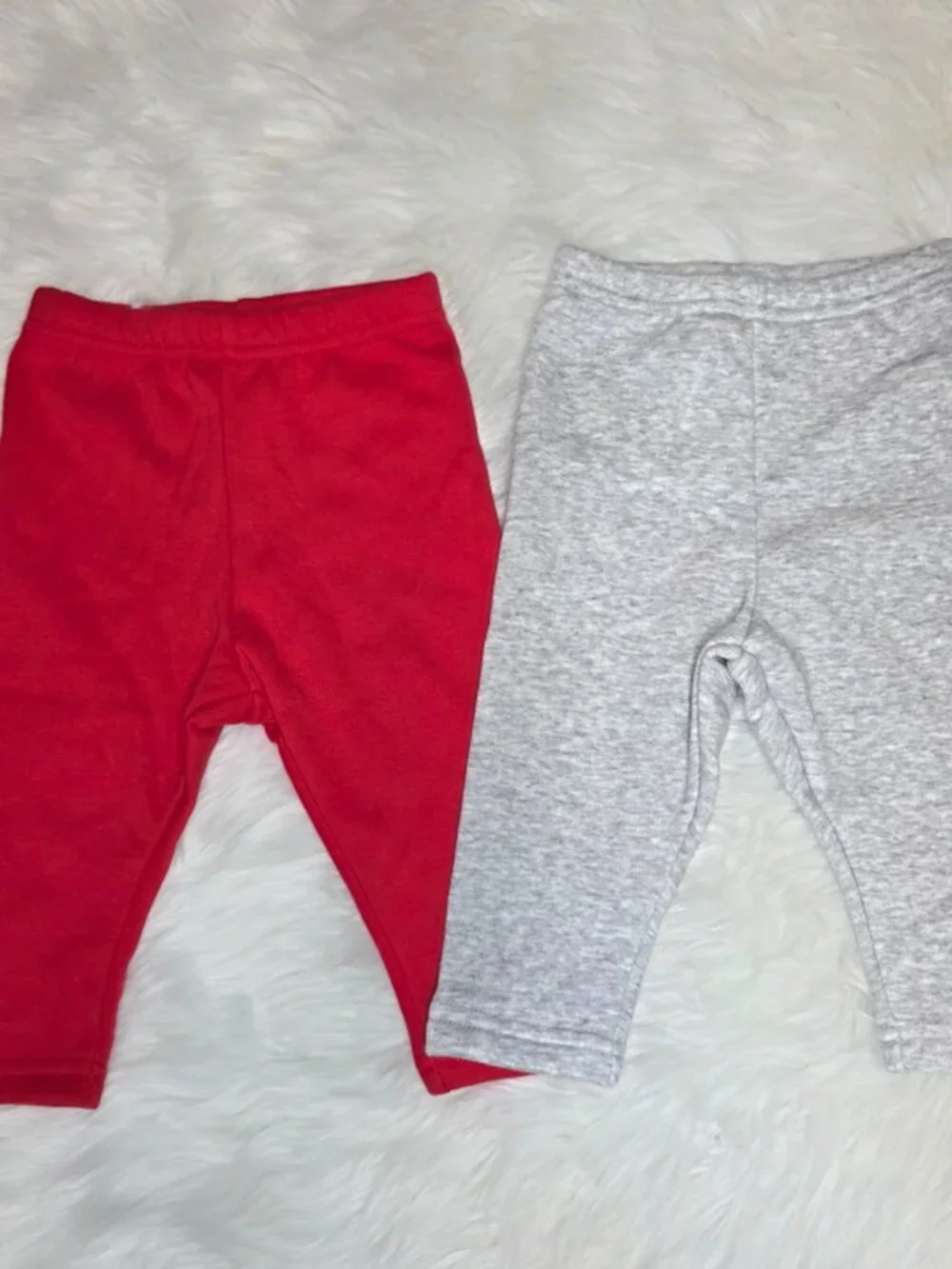 Carter’s Baby Pants 2 Pack Red & Gray 9M